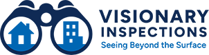 The Visionary Inspections logo